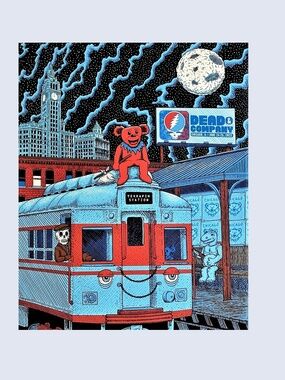 Grateful Dead Poster Poster 13" x 19"